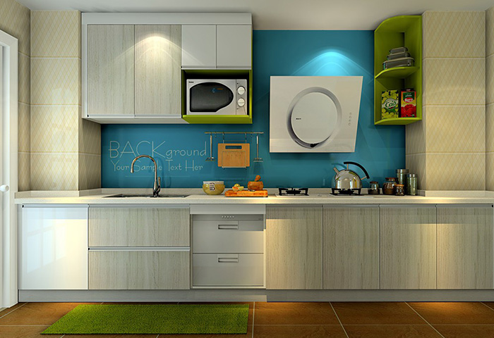 家庭装修小厨房户型一字型厨房这样布置1.jpg