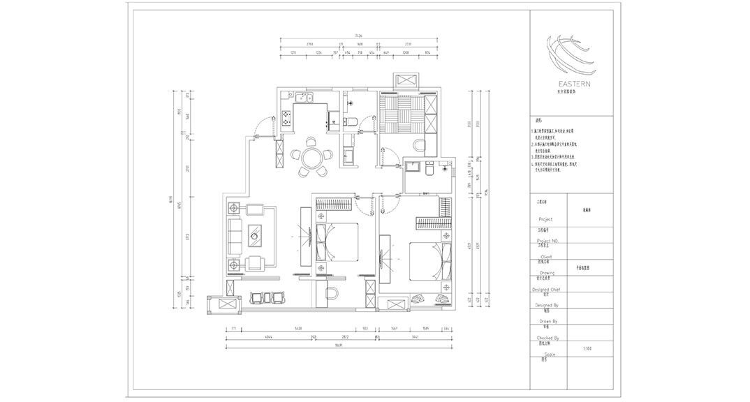 天一仁和珑樾海115㎡三室两厅两卫户型现代简约风格装修研发图.jpg