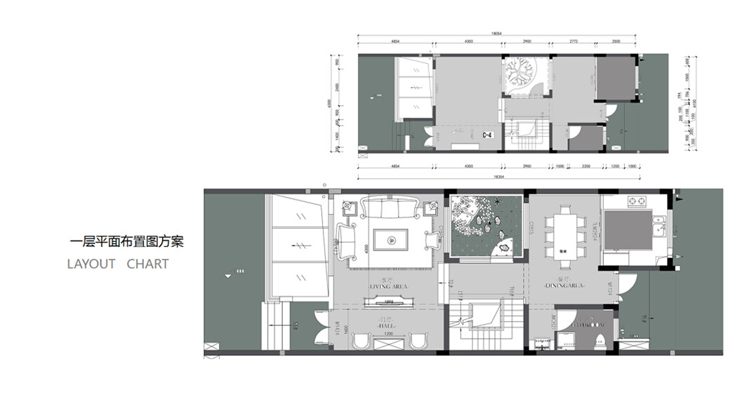 荷塘月色188㎡别墅一层户型平面布局图.jpg