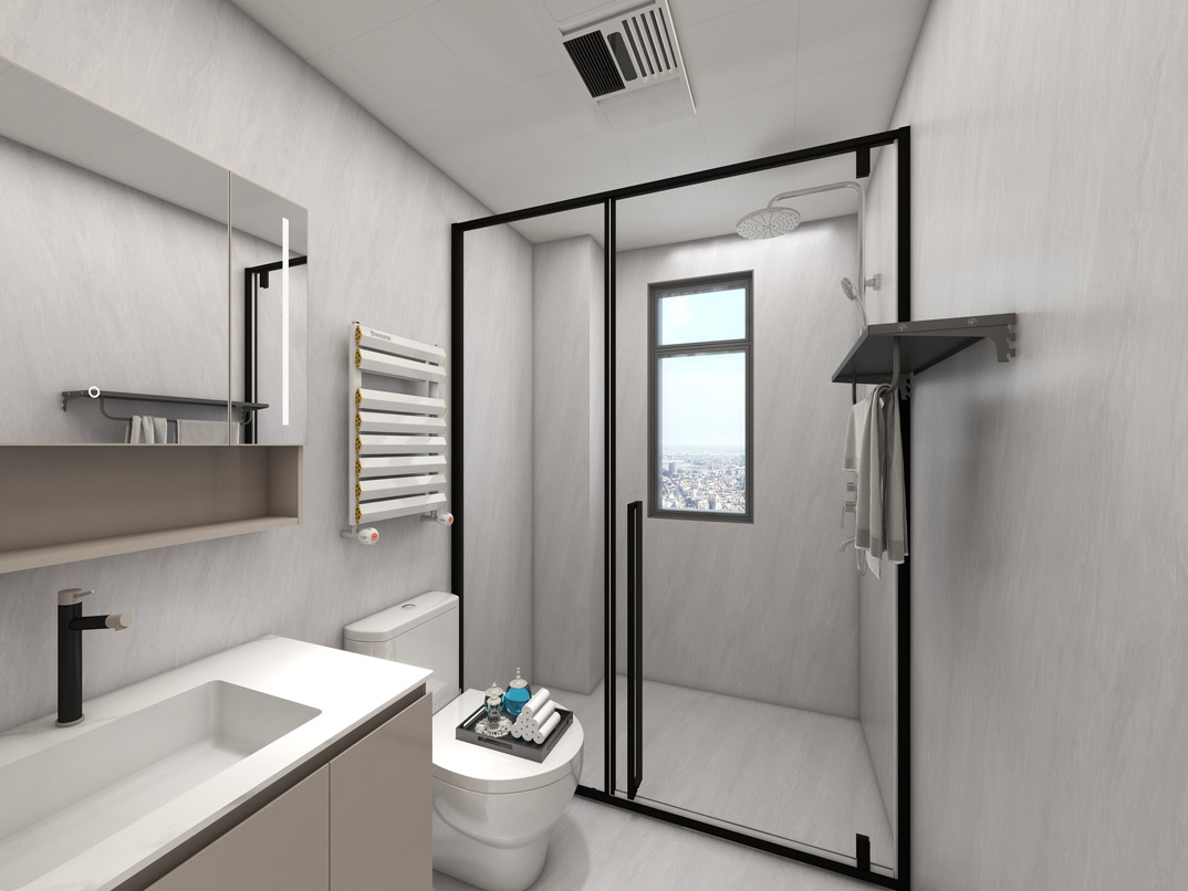 保利时代110㎡三室两厅浴室卫生间现代风格装修案例效果图.jpg