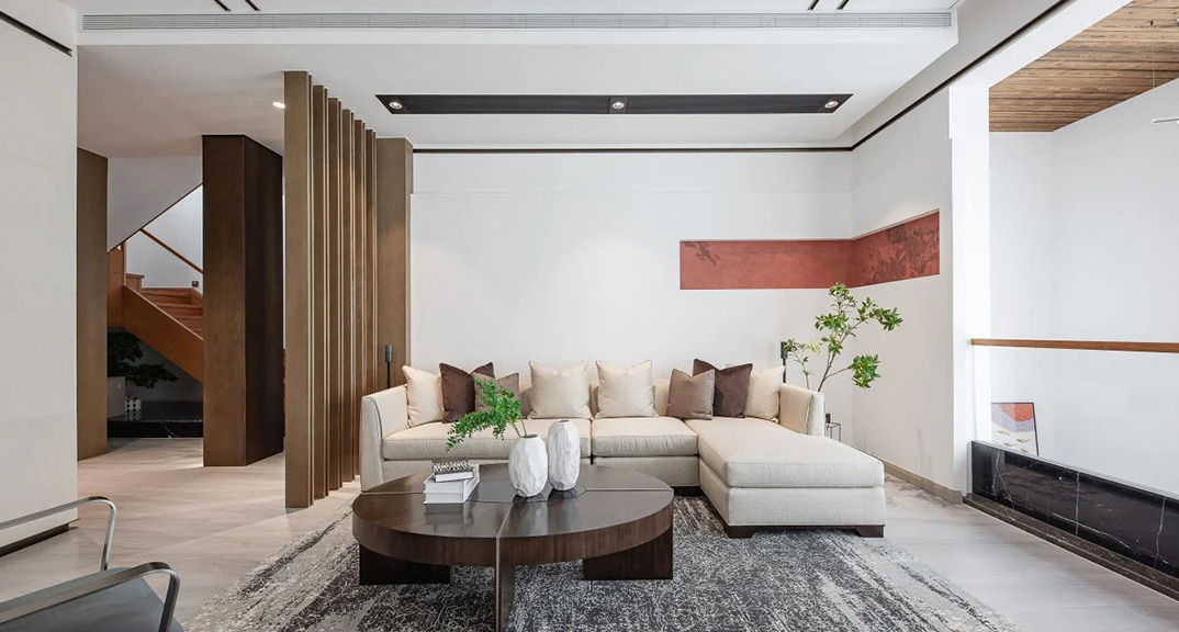 绿城留香园300㎡四室两厅客厅沙发新中式风格装修案例效果图.jpg