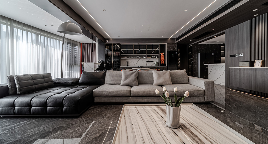 恒大雅苑330㎡平层客厅沙发现代台式风格装修案例效果图.jpg